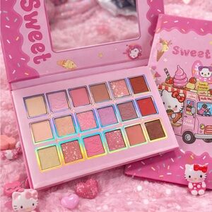 Hello Kitty Pink & Neutral 20-Color Eyeshadow Palette